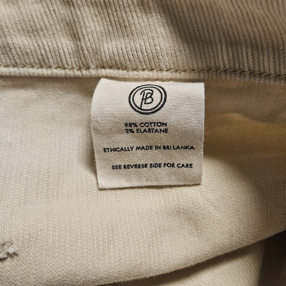 Porter Blue The Wanderer Corduroy Flare High Waisted Wide Leg Pants Size 29 - Picture 12 of 16